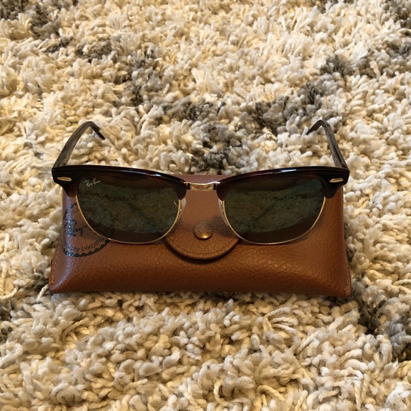 Ray-Ban Accessories - Ray-Ban Clubmaster - Green Gradient Flash